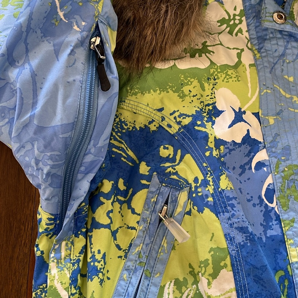Obermeyer Fiji jacket ski snow faux fur hood - Picture 8 of 10